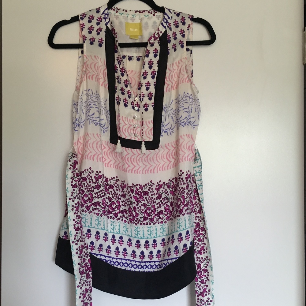 Maeve silk tunic